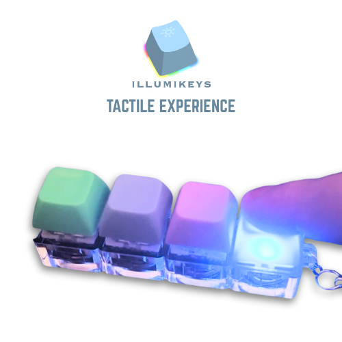 ILLUMIKEYS™ Fidget Keyboard